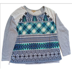 Democracy Batik designSweater